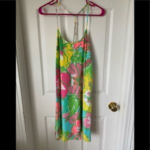Lilly Pulitzer floral dress - Size M.